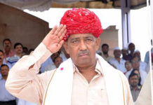 Rajasthan President's Commission on Farmers Proksanvr Lal Jat died