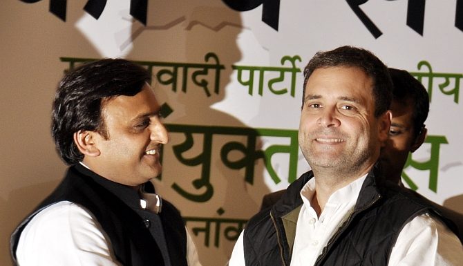 Akhilesh Introduced Rahul For UP Election Result 2017