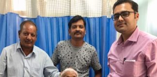 Record: 104 year old woman made hip replacement Patients Basnti with Dr Ranat Shelby Hospital Jaipur Dr. Ranat Ramjas Vishnoi