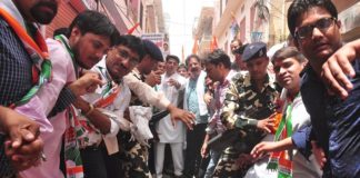congree march past in rajasthan