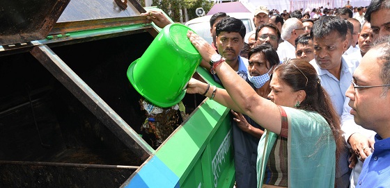 Rajasthan will be healthy only if clean: Chief Minister Raje-Kachra Separation Campaign Launched