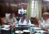 Meetings of GST- Minister of State with Finance Minister Santosh Gangwar, delegation of Indian industry