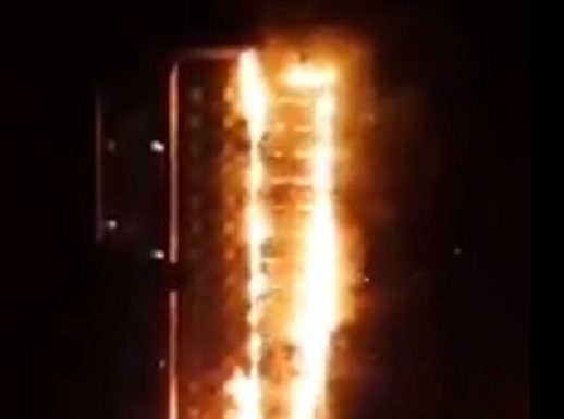 Grenfell Tower Grenfell Building London Grat Britain Grenfel Residential Buildings Fierce Fire Dozens Dies Do not Overcome Wounded Fire World's Highest Building Grenfel Building London Police Latest Crime News