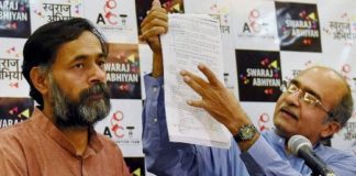 In corruption cases such as Panama paper will be up until the end when Modi Govt Swaraj India