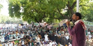 Farmers across the country are full of Jantar-Mantar Jantar Mantar reached many MPs of Kisan Mukti Parliament
