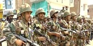 Dera military siege on the headquarters