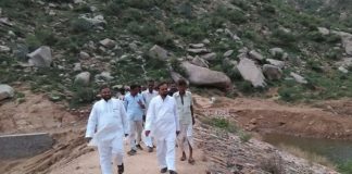 Restraint Lodha, former MLA Congress Sirohi, CM Vasundhara Raje, development work, corruption, MIP tank, cost of thirty million rupees, demolition, district collector Sirohi, L.N.