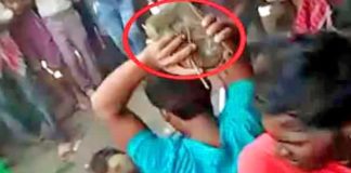 In the wake of a peak, angry mob ransacked woman, half dozen people seriously injured