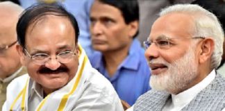 Vice President Venkaiah Naidu, PM Narendra Modi