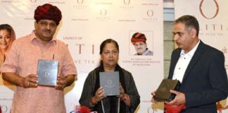 Chief Minister launches olive-prepared olive-tea plant Rajasthan