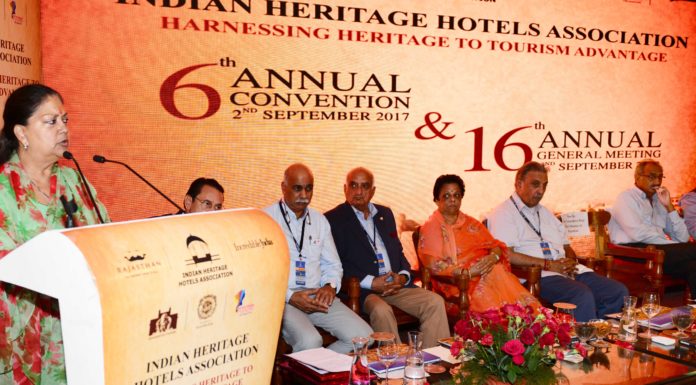 Indian Heritage Hotels Association- (IHHA) - Conference - Vasundhara Raje