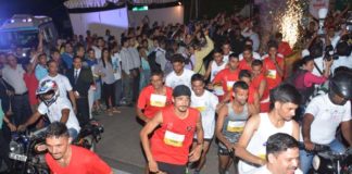 Closing of Jaipur by Night from Unique Night Marathon