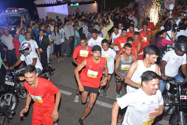 Closing of Jaipur by Night from Unique Night Marathon