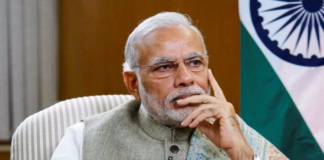 What made the painting Modi removed the wife from the house