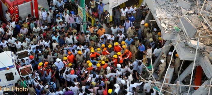 Six die due to building collapse in Bengaluru
