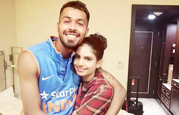 Hearty Pandya with 'Mystery Girl'