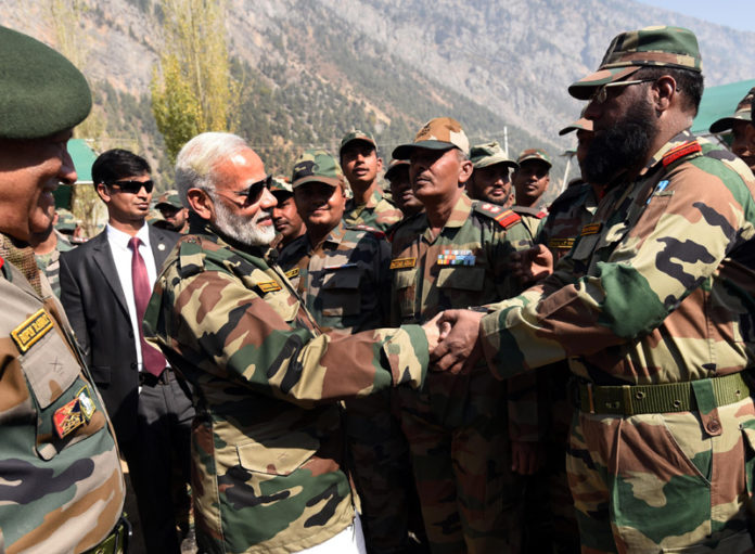 Modi celebrated with seals