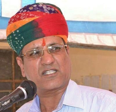 Leader of the Rajasthan Legislative Assembly Rameshwar Dudi