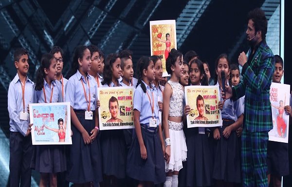 Misty Sinha's school teachers, students gave surprise to her on the set of 'Super Dancer Chapter 2'!