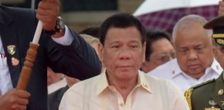 The Philippine President said that he killed a person.