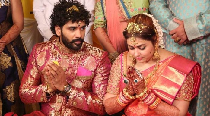 Actress Namita married film producer Virendra