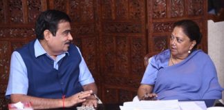 cm vasundhra raje-nitin