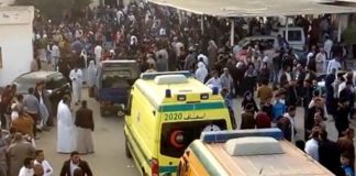 The number of people killed in the mosque in Egypt rose to 305