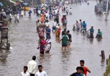 Heavy rains lash Tamilnadu, 93 percent more rain in Chennai