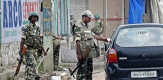 After the killing of militants in the encounter, restrictions were imposed in parts of Srinagar
