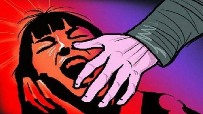 A woman has committed ten years of innocence, three people committed gangrape for many days