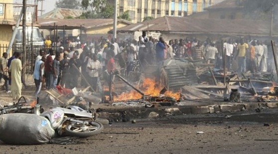 At least 50 people die in suicide attack in Nigeria