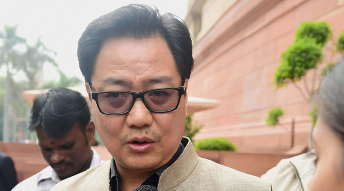 First country to partner with Facebook for help in the state of disaster India: Rijiju
