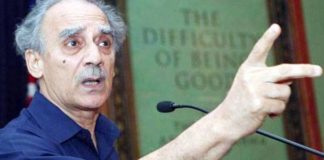 Opposition should set a joint candidate against BJP in elections: Shourie