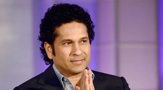 Tendulkar, who has dedicated the area dedicated to the track, got the help of water transport