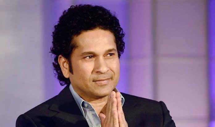 Tendulkar, who has dedicated the area dedicated to the track, got the help of water transport