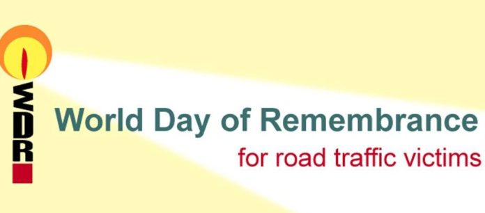 World Day of Remembrance for Road Traffic Victims will be held on Saturday in Jaipur.