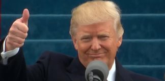 Trump, making fun of the media, said that compete for the Fake News Trophy