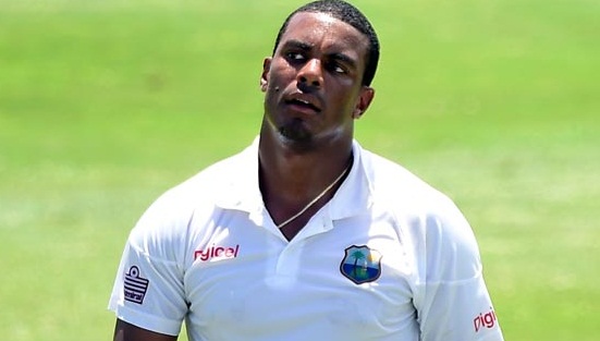 West Indies return by Gabriel's three shots