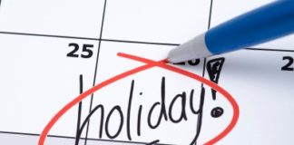 Holidays in the High Court on the fourth Saturday