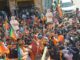 Chief Minister Vasundhara Raje road show