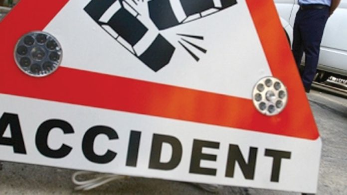 Fog learn eleven eleven, big road accident in Sikar