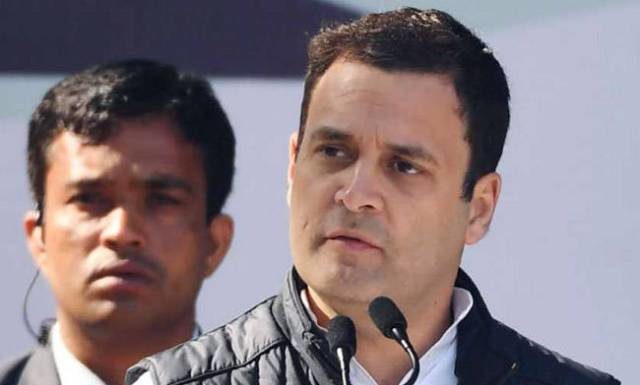 Rahul gandhis allegations