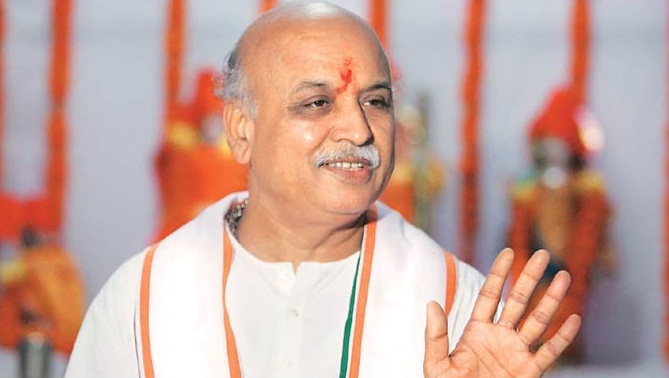 togadia VHP claims Togadia's disappearance, police said in our custody