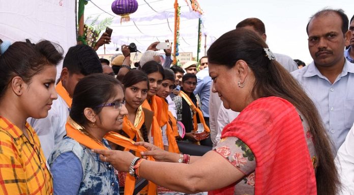 पैसा जनता का,सरकार भी जनता की, इसलिए खर्च भी जनता पर:वसुन्धरा राजे