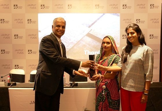 BIGGEST CARPET MANUFACTURERS ‘JAIPUR RUGS’ EMOTIONALLY CONNECTS WEAVERS WITH CONSUMERS Jaipur rugs, weavers, emotionally,buyers