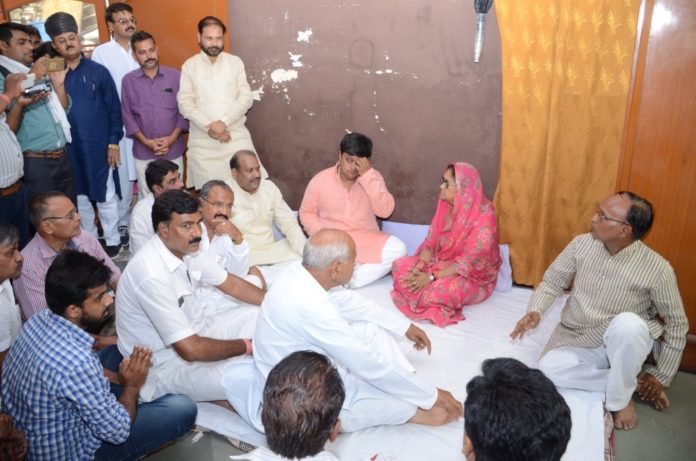 Vasundhara Raje,mourns,demise,Ramkishna Verma Vasundhara Raje,mourns,demise,Ramkishna Verma