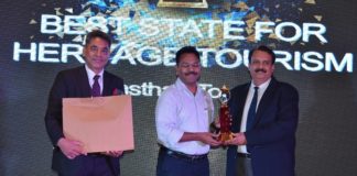 Best State, Heritage Tourism, Development Award, Rajasthan,sanjay panday