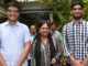 Chief Minister,Vasundhara Raje, meets, Clayet T0ppers, Aman- Anmol