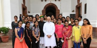 PM MODI, cheers, students, get, Bikaner, MINISTER ARJUN RAM MAGHWAL