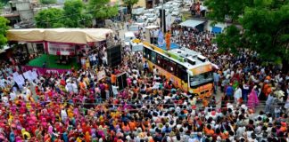 gaurav yatra, bjp rajasthan, Every woman, Rajasthan, Vasundhara Raje, mavali udaipur